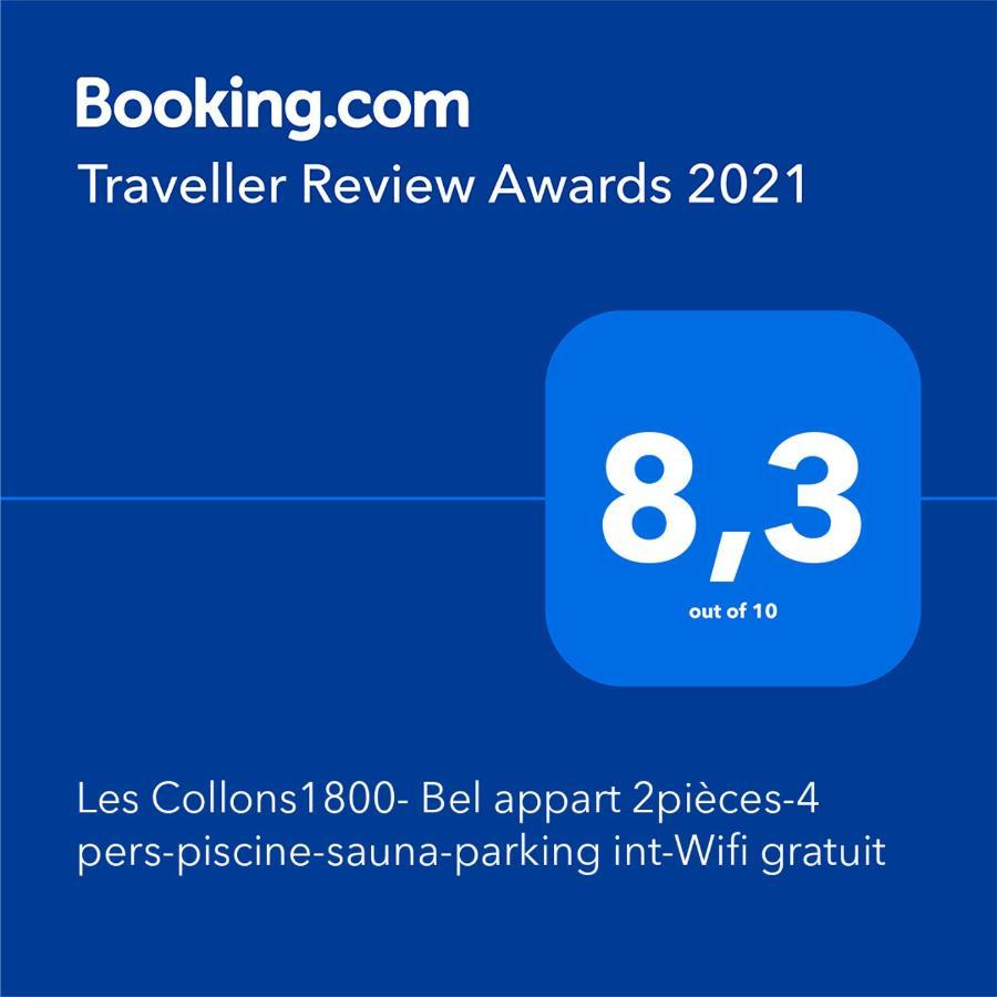 Les Collons1800- Bel Appart 2Pieces-4 Pers-Piscine-Sauna-Parking Int-Wifi Gratuit Vex Экстерьер фото